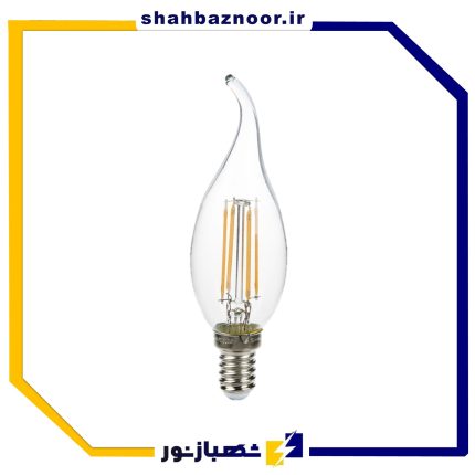فیلامنتی لامپ اشکی 8 وات پایه E14 کد 64