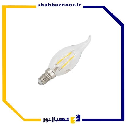 فیلامنتی لامپ اشکی 6 وات پایه E14 کد 64