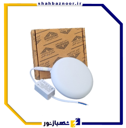 شعاع زرین پنل 36 وات فول لایت توکار کد 05
