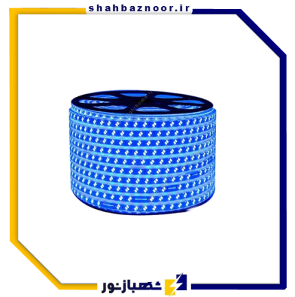 ریسه شلنگی مدل 5730 استریپ رنگ آبی کد 45
