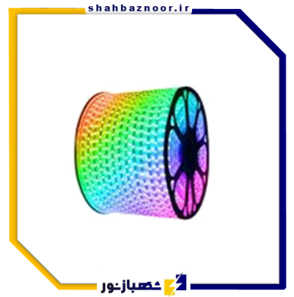 ریسه شلنگی RGB مدل 50 50 چند رنگ کد 61