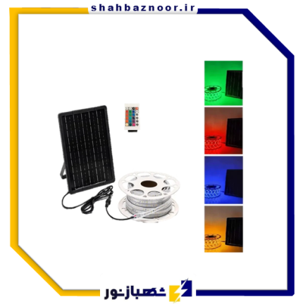 مودی ریسه خورشیدی 20 متری رنگ RGB کد 08