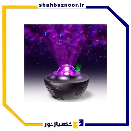 چراغ خواب کهکشانی اسپیکردار مدل Starry Projector با ریموت کنترل