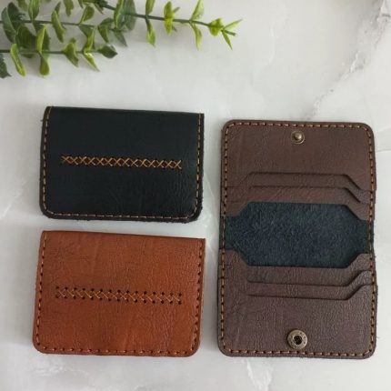 جاکارتی چرم داخل دکمه رو دوخت