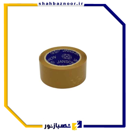 چسب نواری جانسون عرض ۵ سانت ۹۰ یارد قهوه‌ای