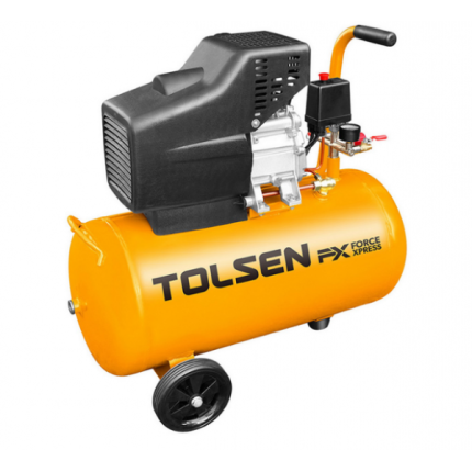 کمپرسور هوا 24 لیتری تولسن TOLSEN کد 73125