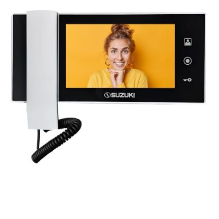 آیفون تصویری سوزوکی مدل ECO-730IM با حافظه ۷ اینچی بدنه سفید